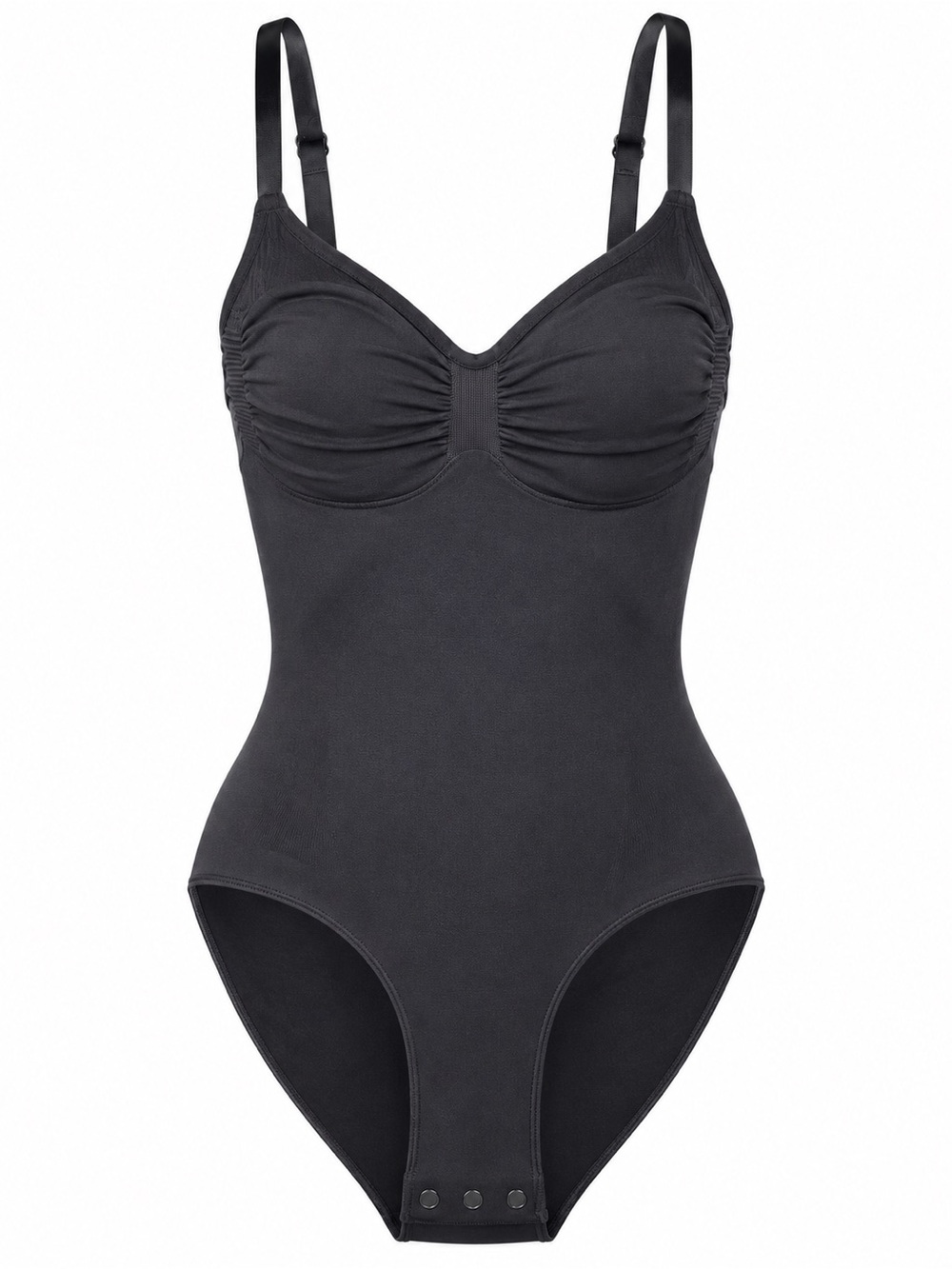 SKIMS Seamless Sculpt Brief Bodysuit Onyx Black Shapewear Small NWOT